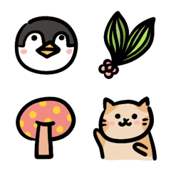 [LINE絵文字] Cute Animals and Decorationsの画像