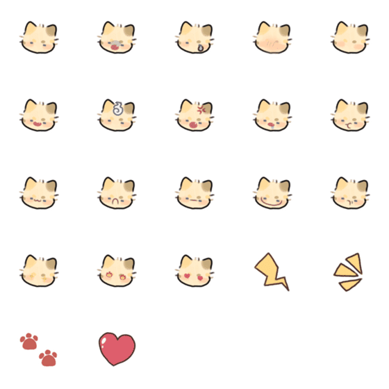 [LINE絵文字]Kitty<Booboo>の画像一覧