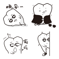 [LINE絵文字] tooth manの画像