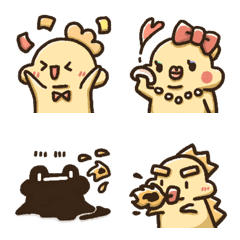 [LINE絵文字] FishHaveFeet-emoji Part 1の画像