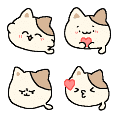 [LINE絵文字] Cheese cat ballの画像