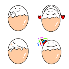 [LINE絵文字] CUTE EGGNYの画像