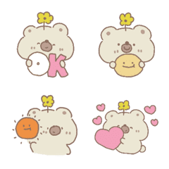 [LINE絵文字] Bear emoji cute*の画像