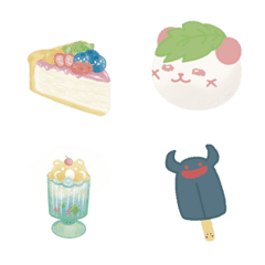 [LINE絵文字] zooooooostory(dessert story)の画像