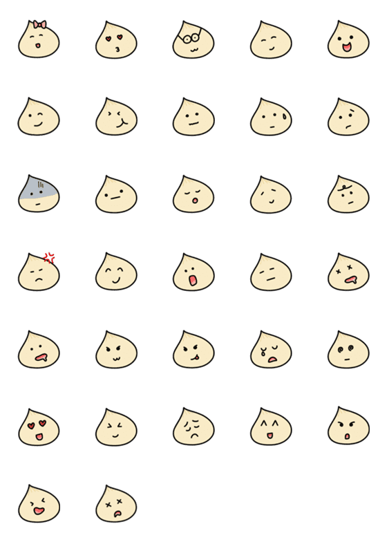 [LINE絵文字]Moji Nong Garlicの画像一覧