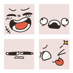 [LINE絵文字] face_faceの画像