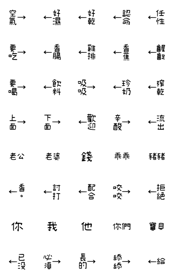 [LINE絵文字]Hello speak talk Chinese Lv.12の画像一覧