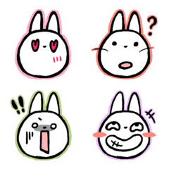 [LINE絵文字] habee face_01の画像