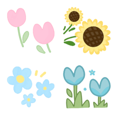 [LINE絵文字] Sim flowerの画像