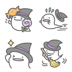 [LINE絵文字] ただようおばけ2（ハロウィン）の画像