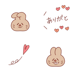 [LINE絵文字] うさぎちゃんの日常絵文字3の画像