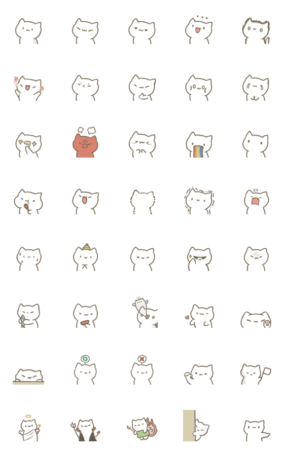 [LINE絵文字]cattty！！の画像一覧