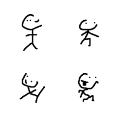 [LINE絵文字] I am Stickman？の画像