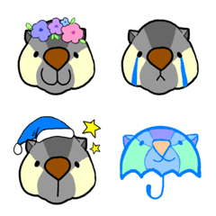 [LINE絵文字] Wombat is very cuteの画像