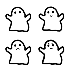 [LINE絵文字] ghost pa ka ？の画像