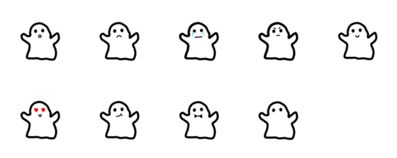 [LINE絵文字]ghost pa ka ？の画像一覧