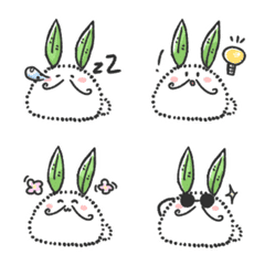 [LINE絵文字] mochi sea bunny new | 2023 LET'S DRAWの画像