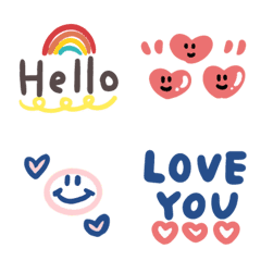 [LINE絵文字] Cute Emoji can use115の画像