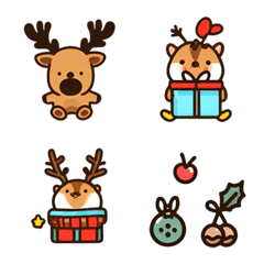 [LINE絵文字] happy merry christmas santa snowman_07の画像