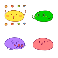 [LINE絵文字] a colorful stoneの画像