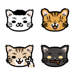 [LINE絵文字] MaoliEd Cat's Emojiの画像