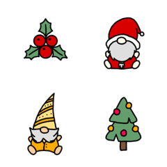 [LINE絵文字] Little Christmas dayの画像