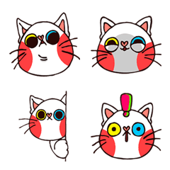 [LINE絵文字] Charlie the White Cat / 2023 LET'S DRAWの画像