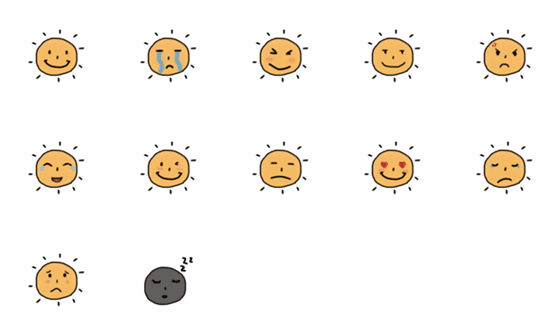 [LINE絵文字]sunsunの画像一覧