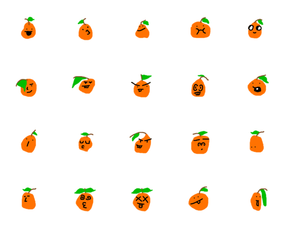 [LINE絵文字]Am i Orange？？？？？の画像一覧