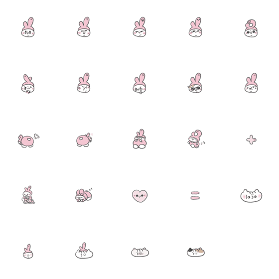 [LINE絵文字]DodoChubby Kawaiiの画像一覧