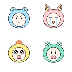 [LINE絵文字] Mini emotionalの画像