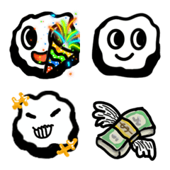 [LINE絵文字] Paper face Emojiの画像