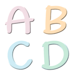 [LINE絵文字] Alphabet_English(10)の画像