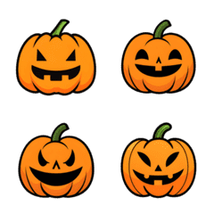 [LINE絵文字] Emoji Jack O' Lanternの画像