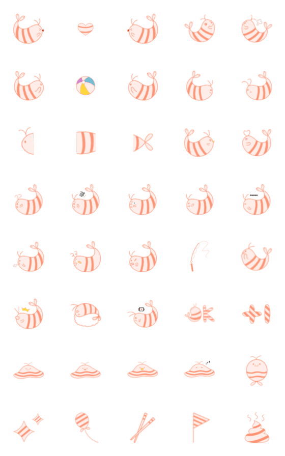 [LINE絵文字]Shrimps Shrimpsの画像一覧