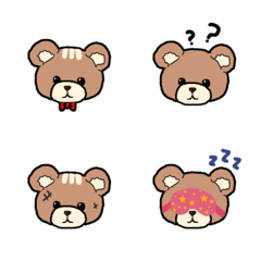 [LINE絵文字] emoji-bearbrownの画像