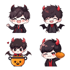 [LINE絵文字] Emoji Cute Vampireの画像