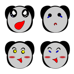 [LINE絵文字] ugly pandaの画像