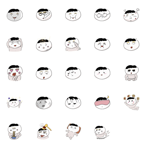 [LINE絵文字]Fatty is emotional.の画像一覧