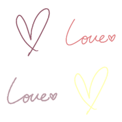 [LINE絵文字] LoveLoveLove2の画像