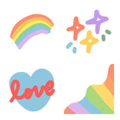 [LINE絵文字] Celebrating Pride Emojis 2の画像