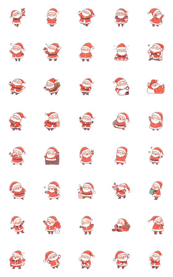 [LINE絵文字]Super Santaの画像一覧