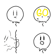 [LINE絵文字] Ghosxx Balloonの画像