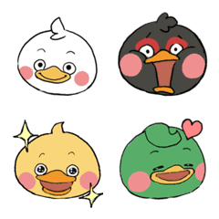 [LINE絵文字] partner duckの画像