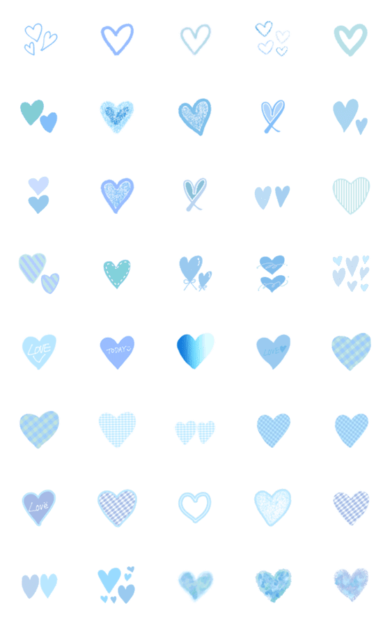 [LINE絵文字]Heart sticker2の画像一覧