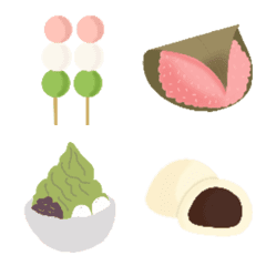 [LINE絵文字] Japanese Dessert Style T.cutieの画像