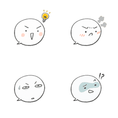 [LINE絵文字] speech bubble bubbleの画像