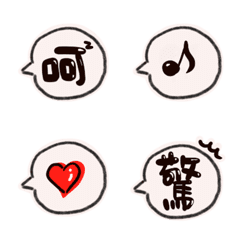 [LINE絵文字] Emotion charactersの画像