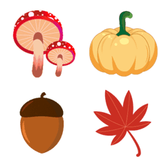 [LINE絵文字] warm autumnの画像