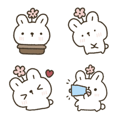 [LINE絵文字] Emoji : rabbit cute *の画像